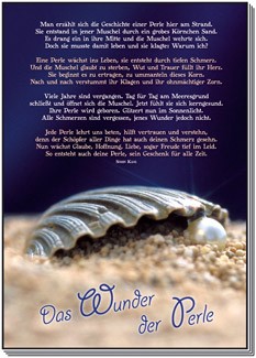 Postkarten: Das Wunder der Perle 1x12