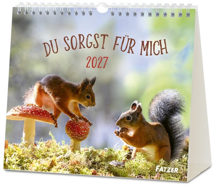 Du sorgst für mich 2027 - Postkartenkalender