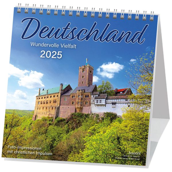 Deutschland 2025 - Postkartenkalender