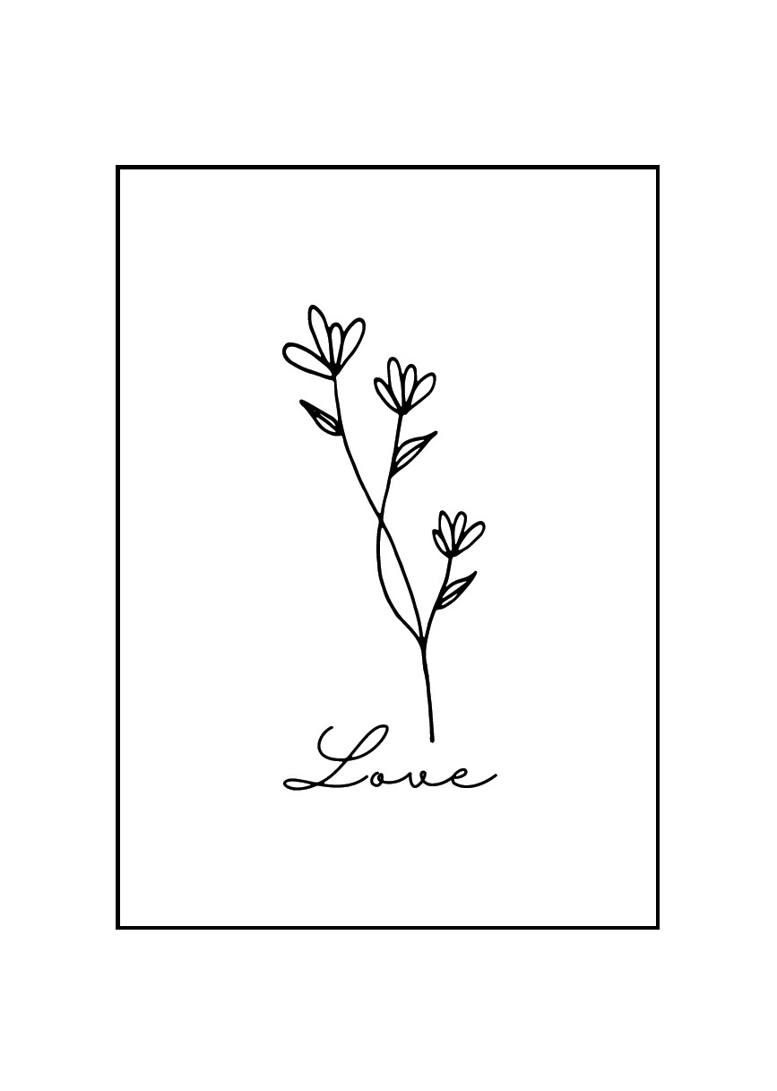 Poster A3 "Love"
