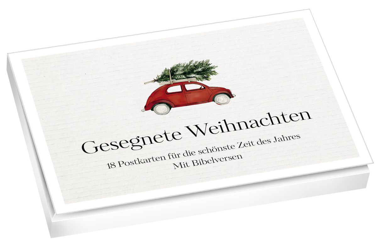 Gesegnete Weihnachten – Postkartenset