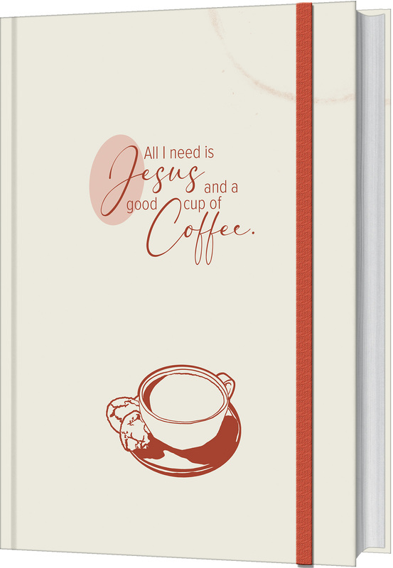 Notizbuch "Coffee and Jesus" - hell