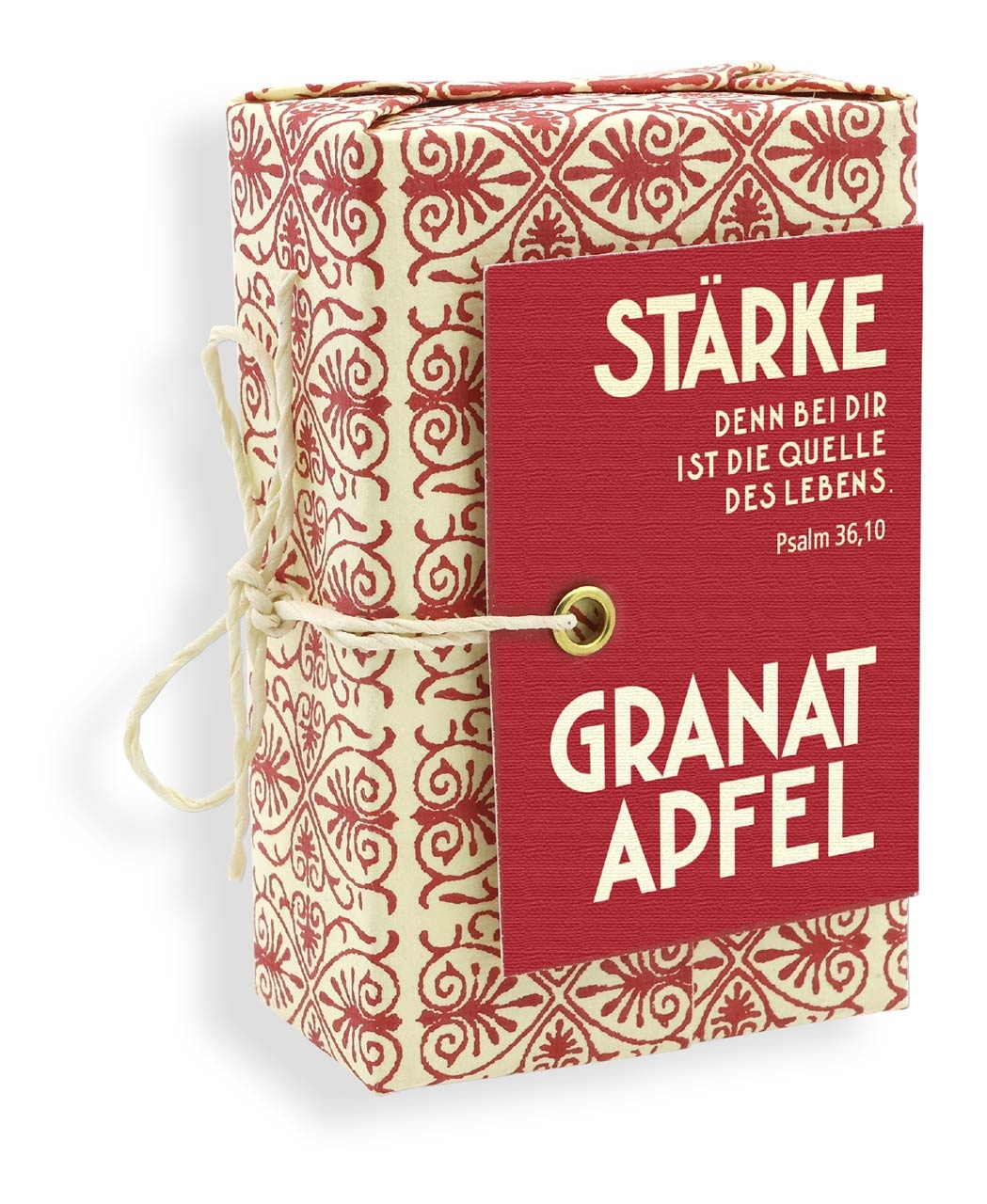 Schafmilchseife "Stärke" - Granatapfel