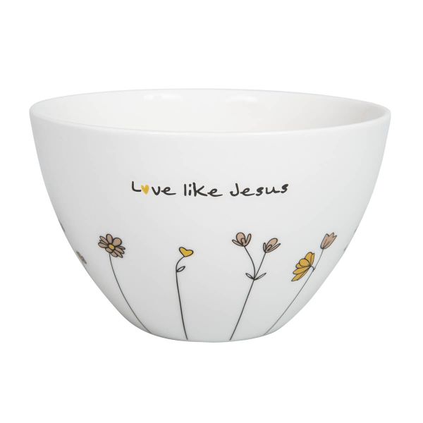 Müslischale "Love like Jesus"