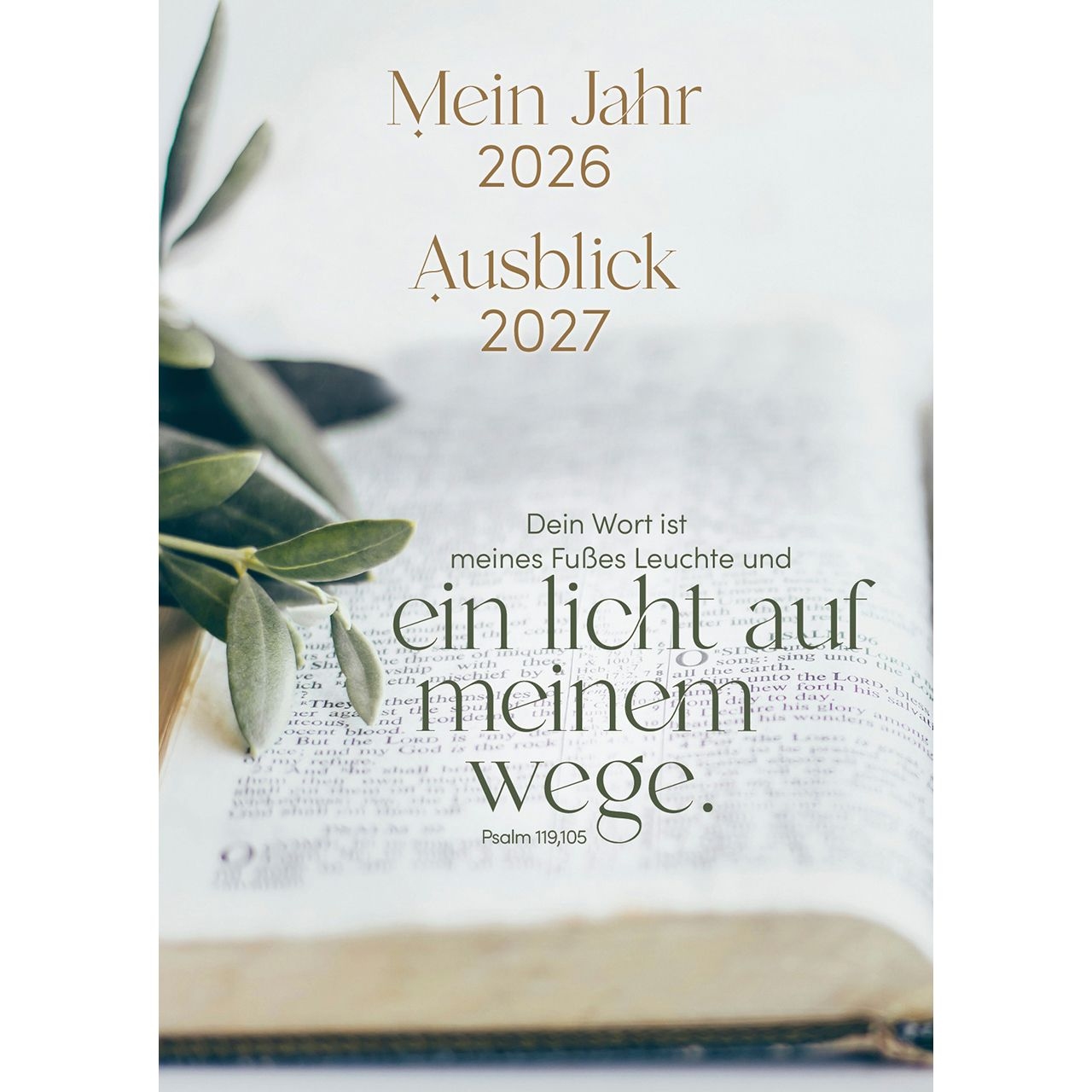 Postkarten: Mein Jahr 2026 - Ausblick 2027, 12 Stk
