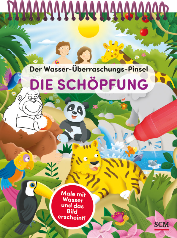 Der Wasser-Überraschungs-Pinsel - Die Schöpfung