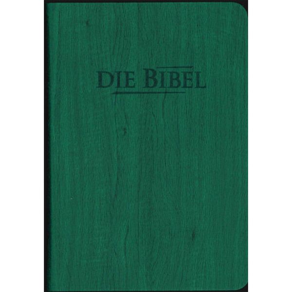 Die Bibel - Taschenausgabe, Kunstleder, Dunkelgrün