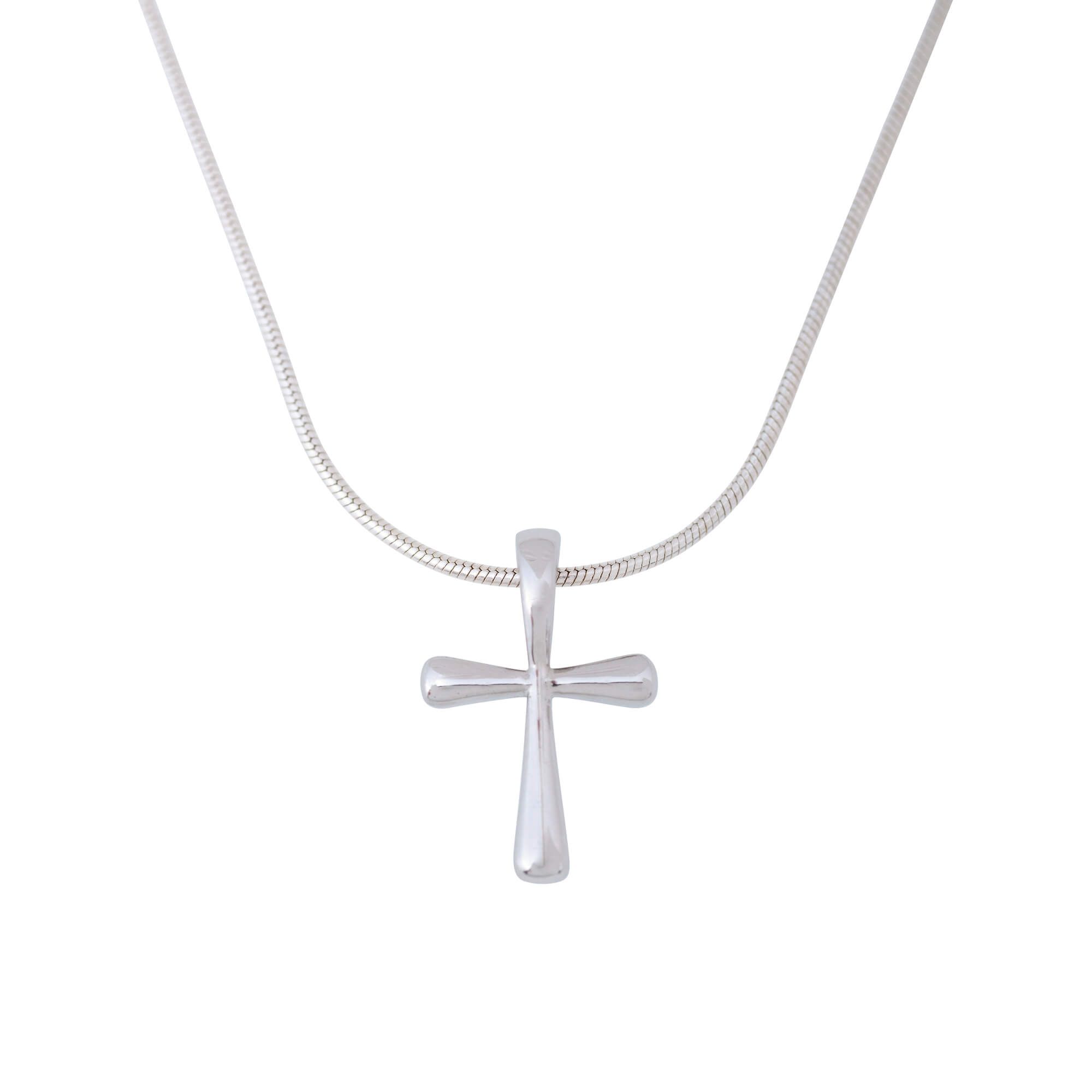 Halskette "Kreuz" silber