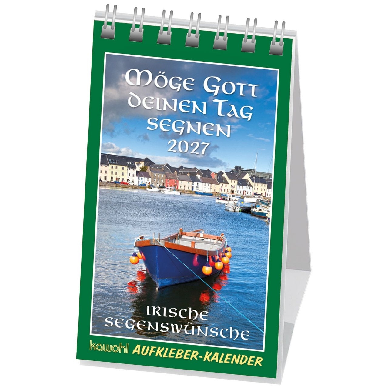 Möge Gott deinen Tag segnen 2027 - Aufkleber-Kalender