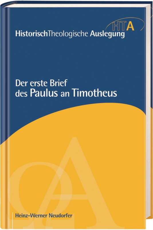 Der erste Brief des Paulus an Timotheus
