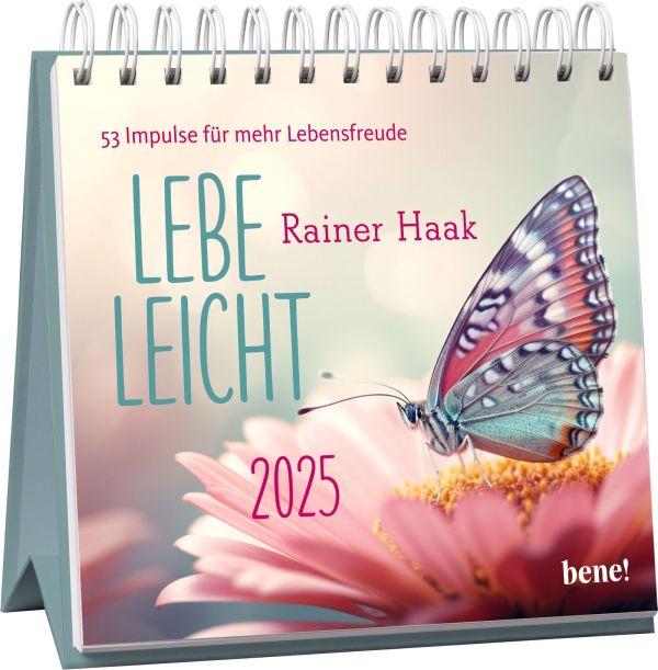 Lebe leicht 2025 - Aufstellkalender