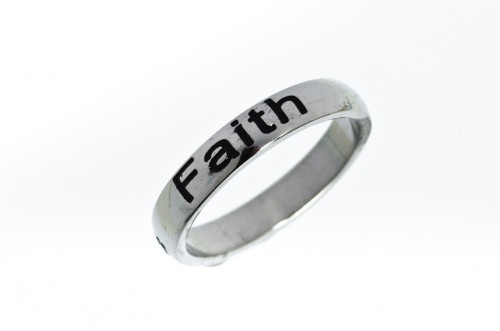 Fingerring "Love/Faith/Hope" - 16mm