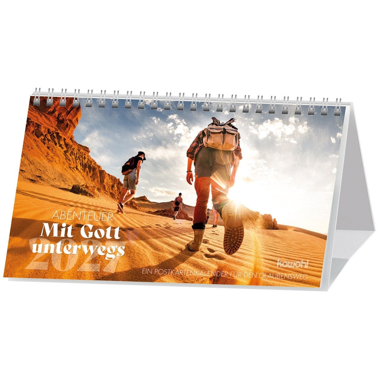 Abenteuer - Mit Gott unterwegs 2027 - Postkartenkalender