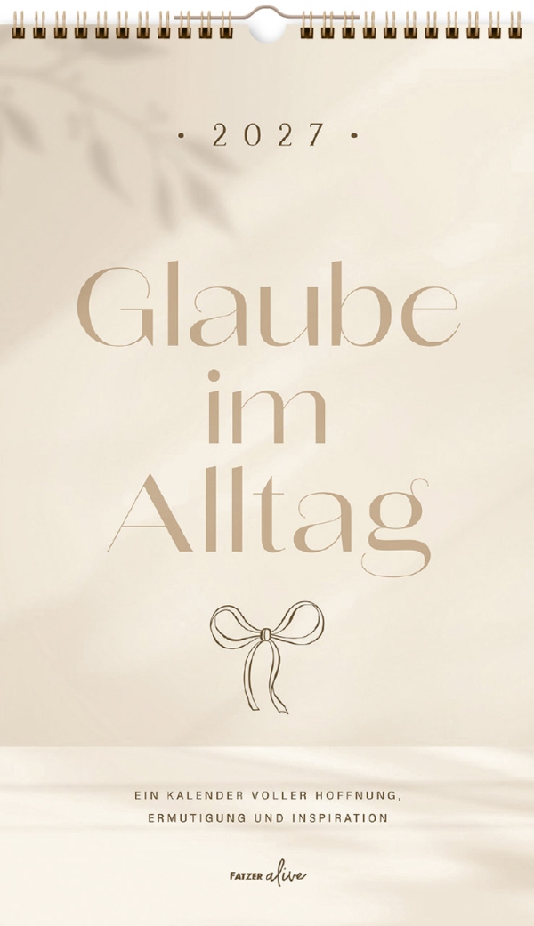 Glaube im Alltag 2027 - Posterkalender