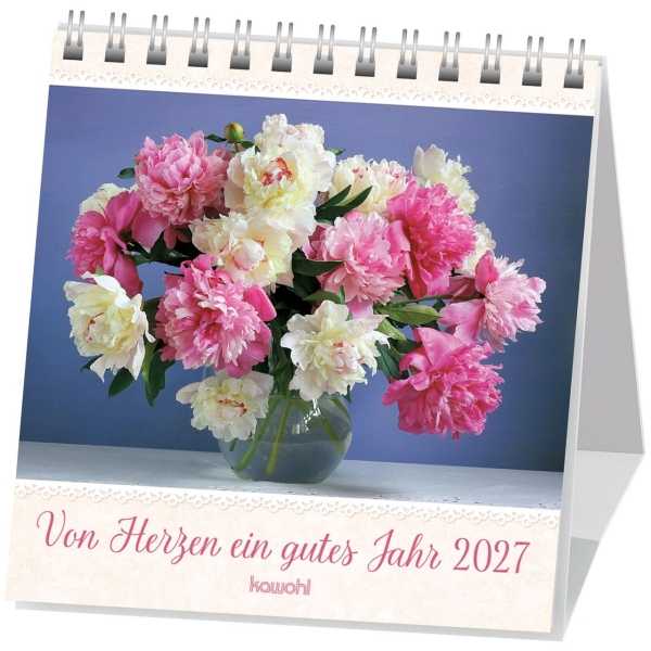 Von Herzen ein gutes Jahr 2027 - Aufstellkalender