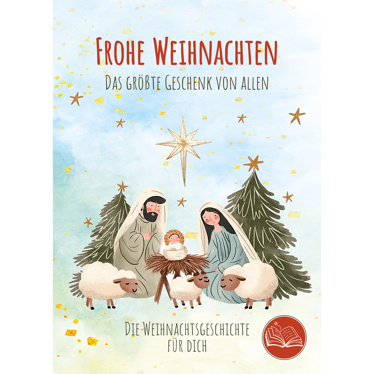Postkarten: Frohe Weihnachten, 12 Stück