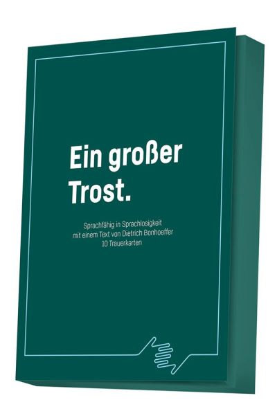 Ein großer Trost - Faltkarten-Set