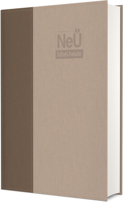 NeÜ Bibel.heute - Taschenausgabe - braun/beige