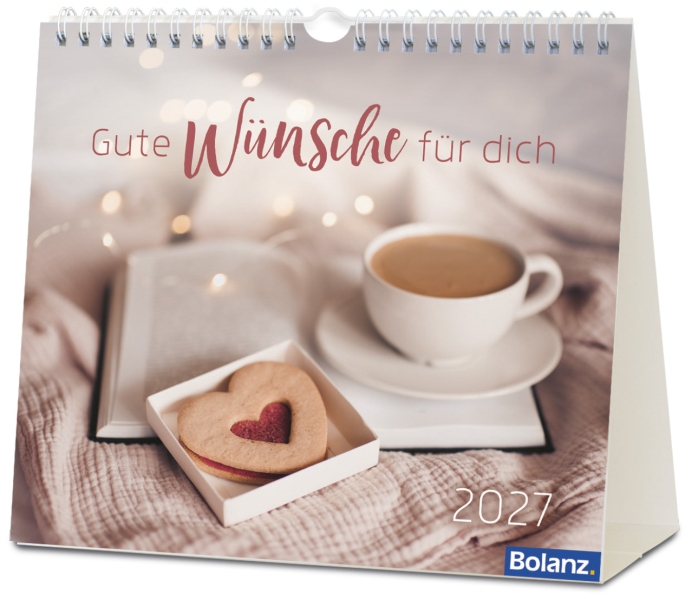 Gute Wünsche für dich 2027 - Postkartenkalender
