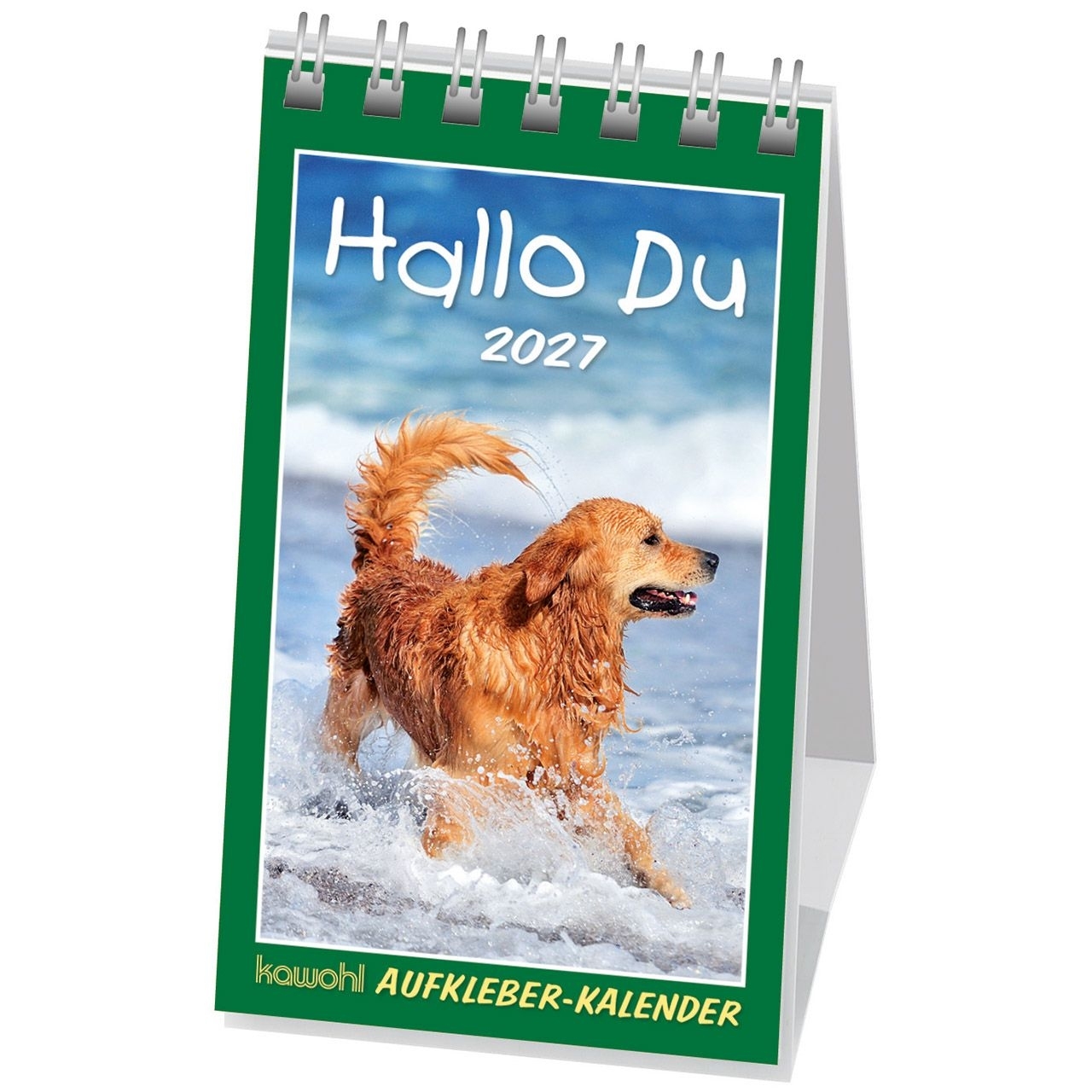 Hallo Du 2027 - Aufkleber-Kalender