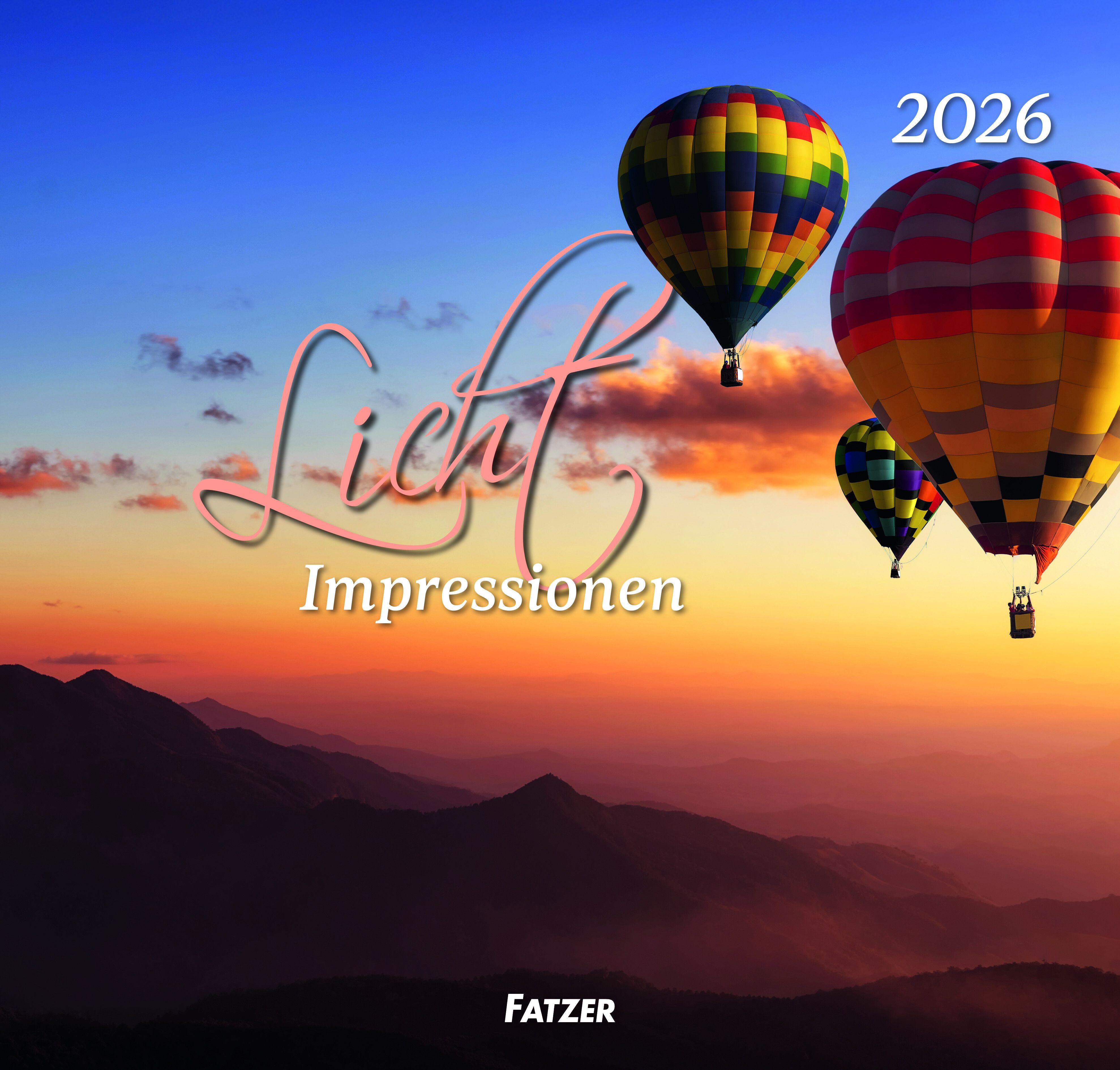 Licht-Impressionen 2026 - Wandkalender