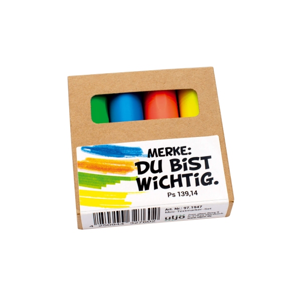 Mini-Textmarker set