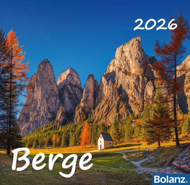 Berge 2026 - Tischkalender
