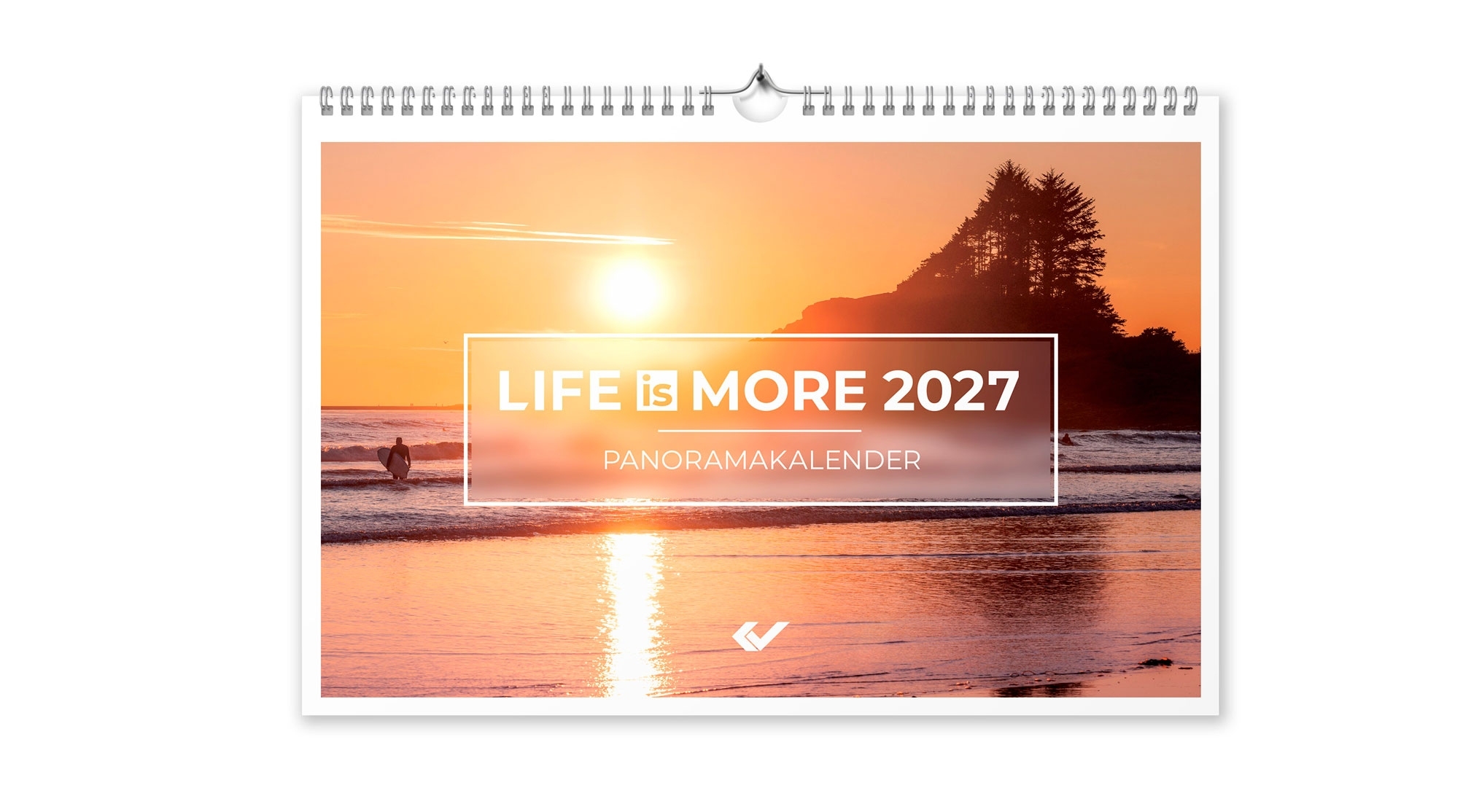 Life is more 2027 - Panoramakalender M-Format