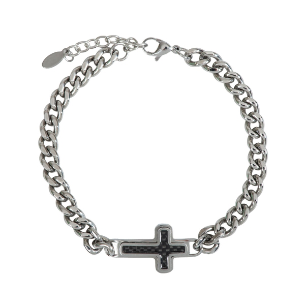 Herren-Armband "Kreuz"