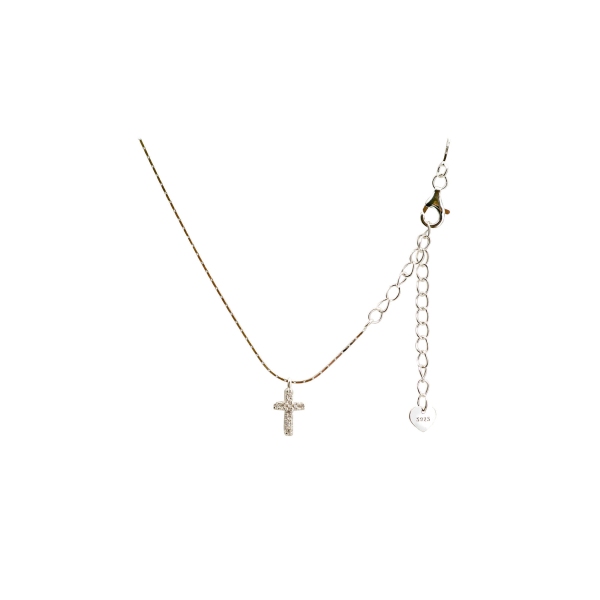 Halskette "Kreuz" silber