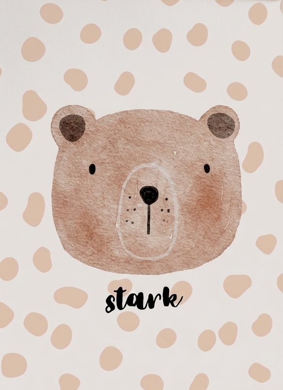 Poster A4 "stark"