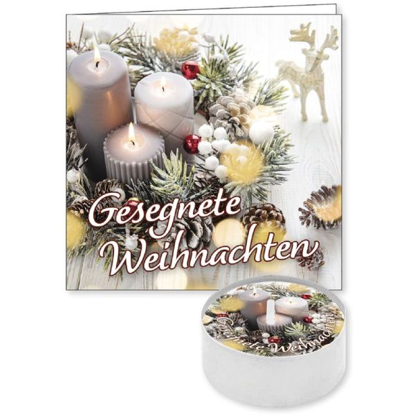 Lichtgruß "Gesegnete Weihnachten"
