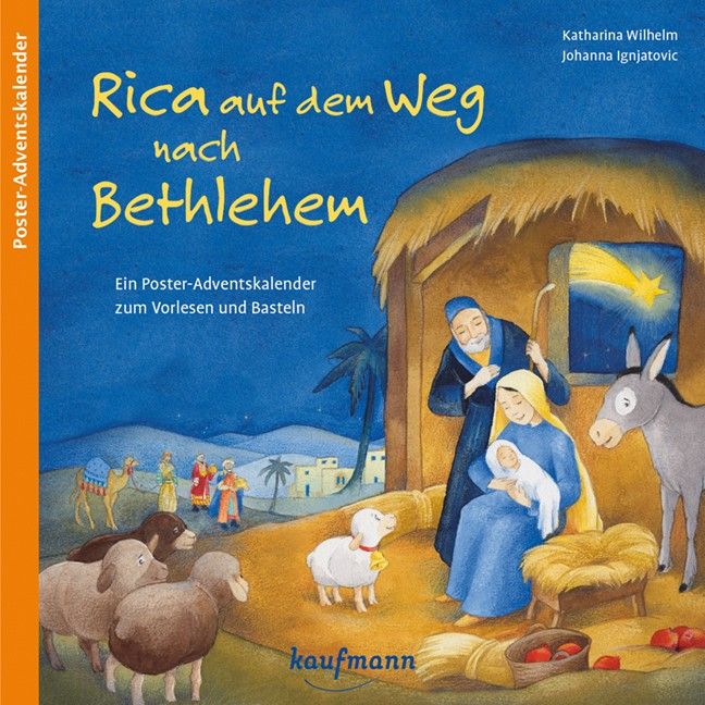 Rica auf dem Wem nach Bethlehem - Adventskalender