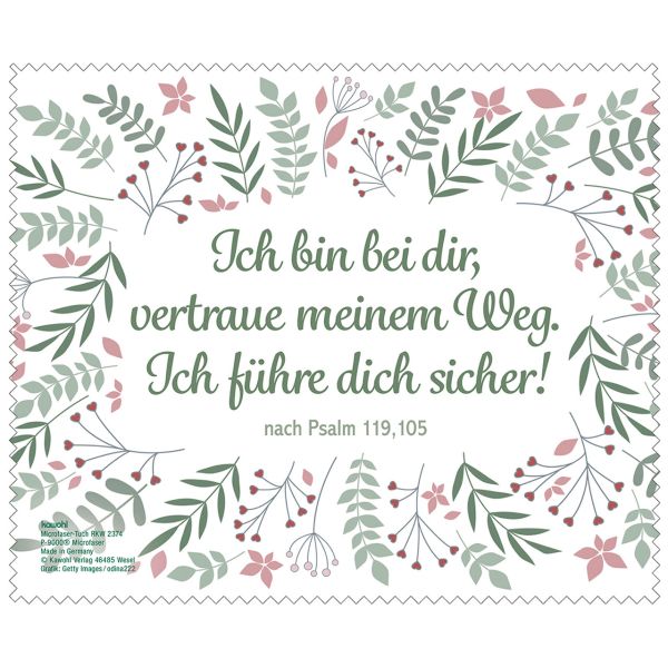 Mikrofasertuch "Ich bin bei dir"