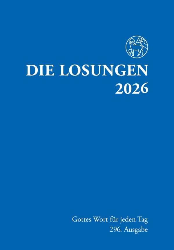 Losungen 2026 dunkelblau, Normalausgabe