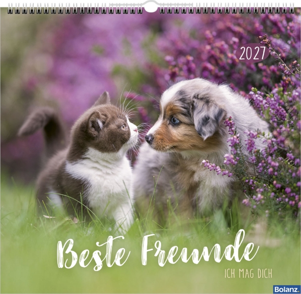 Beste Freunde 2027 - Posterkalender
