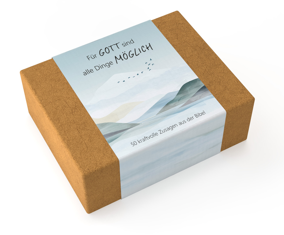 Für Gott sind alle Dinge möglich – Textkartenbox
