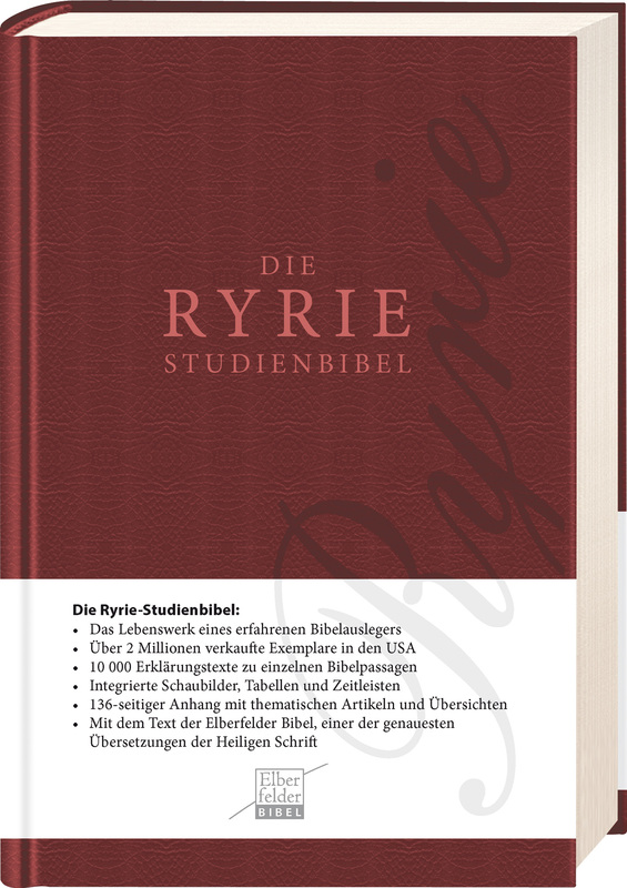 Ryrie-Studienbibel - ital. Kunstleder