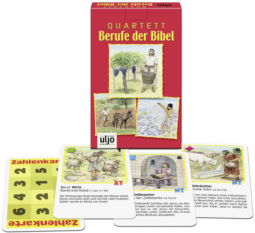 Quartett "Berufe der Bibel"