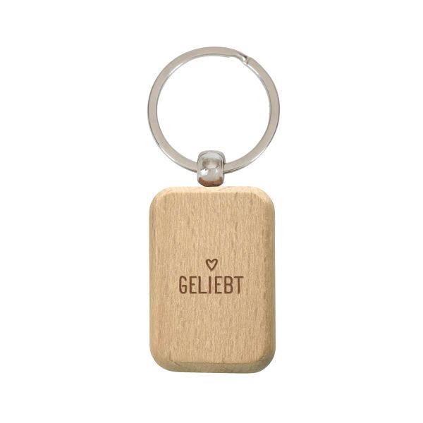 Schlüsselanhänger "Geliebt"