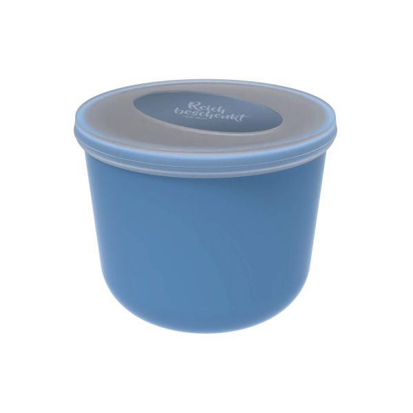 Lunch-Pot "Reich beschenkt" - blau