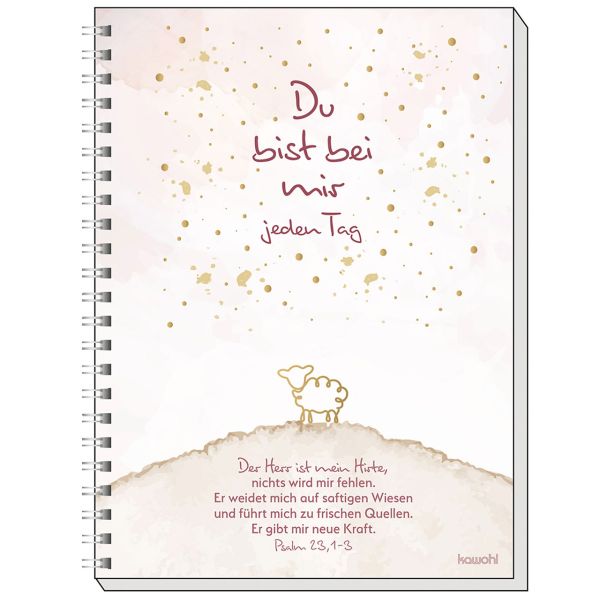 Memo Block A6: Du bist bei mir jeden Tag