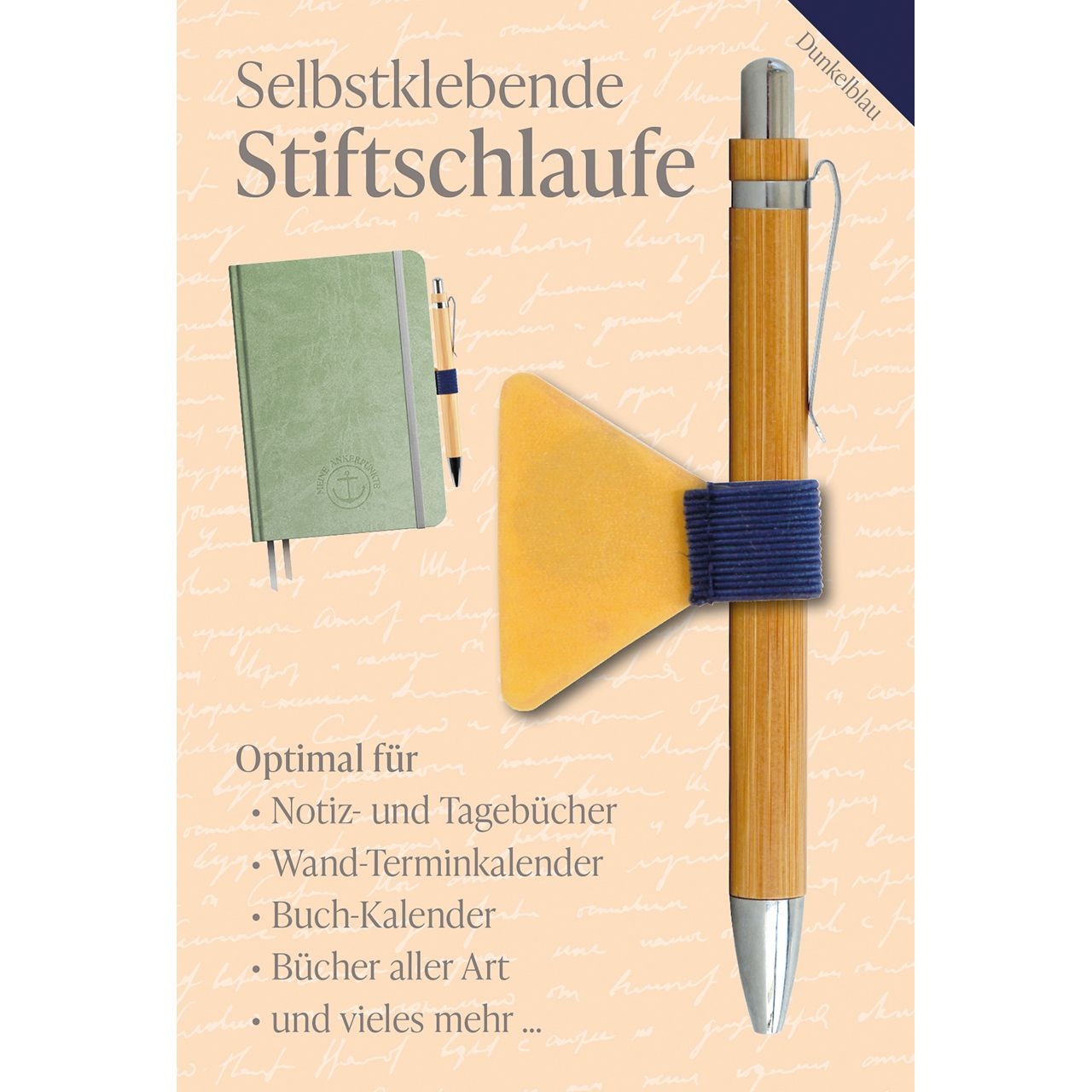 Stiftschlaufe dunkelblau